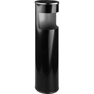 Урна-пепельница;сталь оцинк.;D=15,H=60см;черный (Цвет: черный)