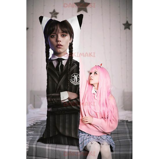 Дакимакура Уэнсдей Адамс из Wednesday арт. 1105