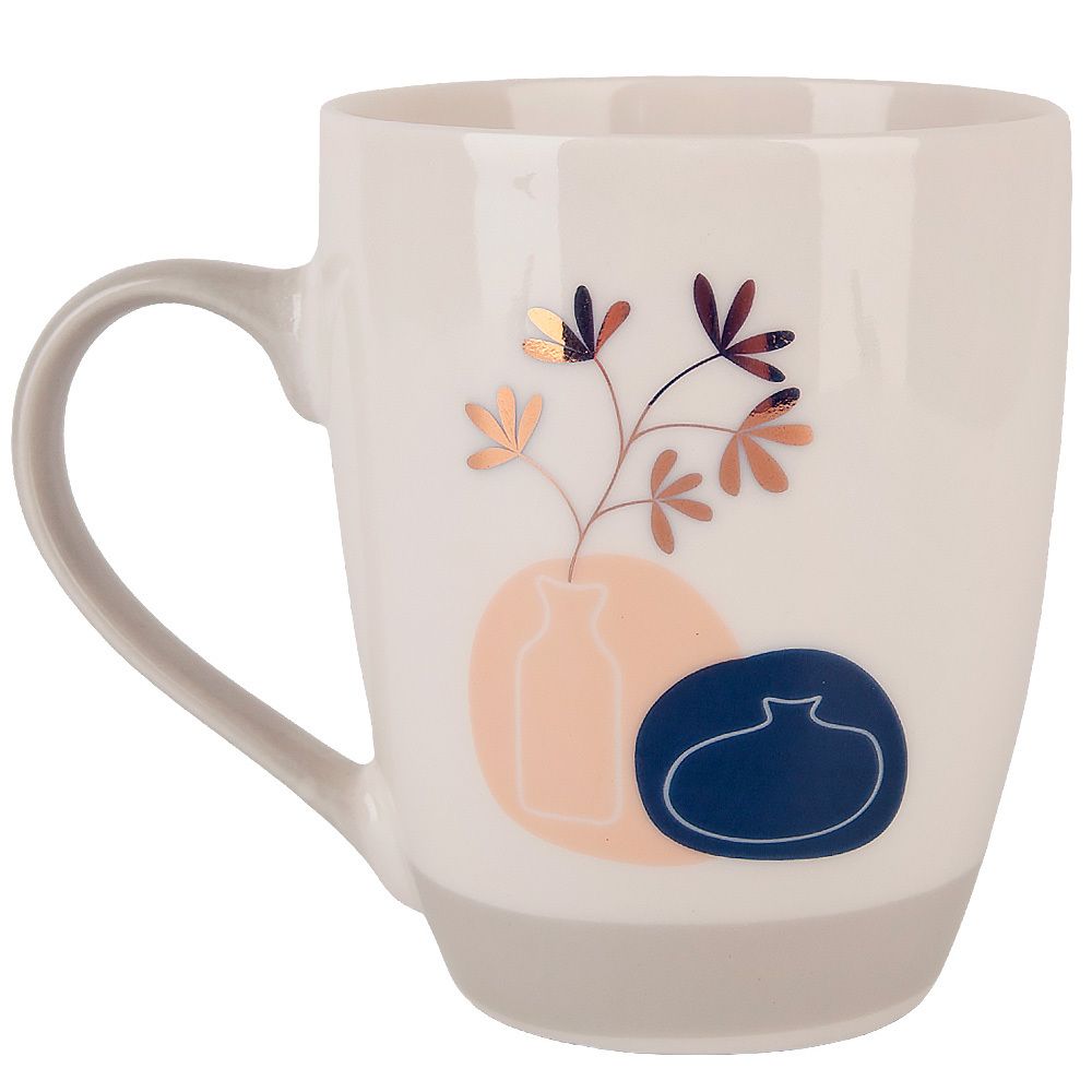 Кружка "Modern" v=360мл (фарфор) (min12) (транспортная упаковка)