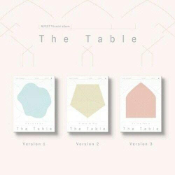 Альбом Nu'est - The Table 7th Mini Album 3 Version SET
