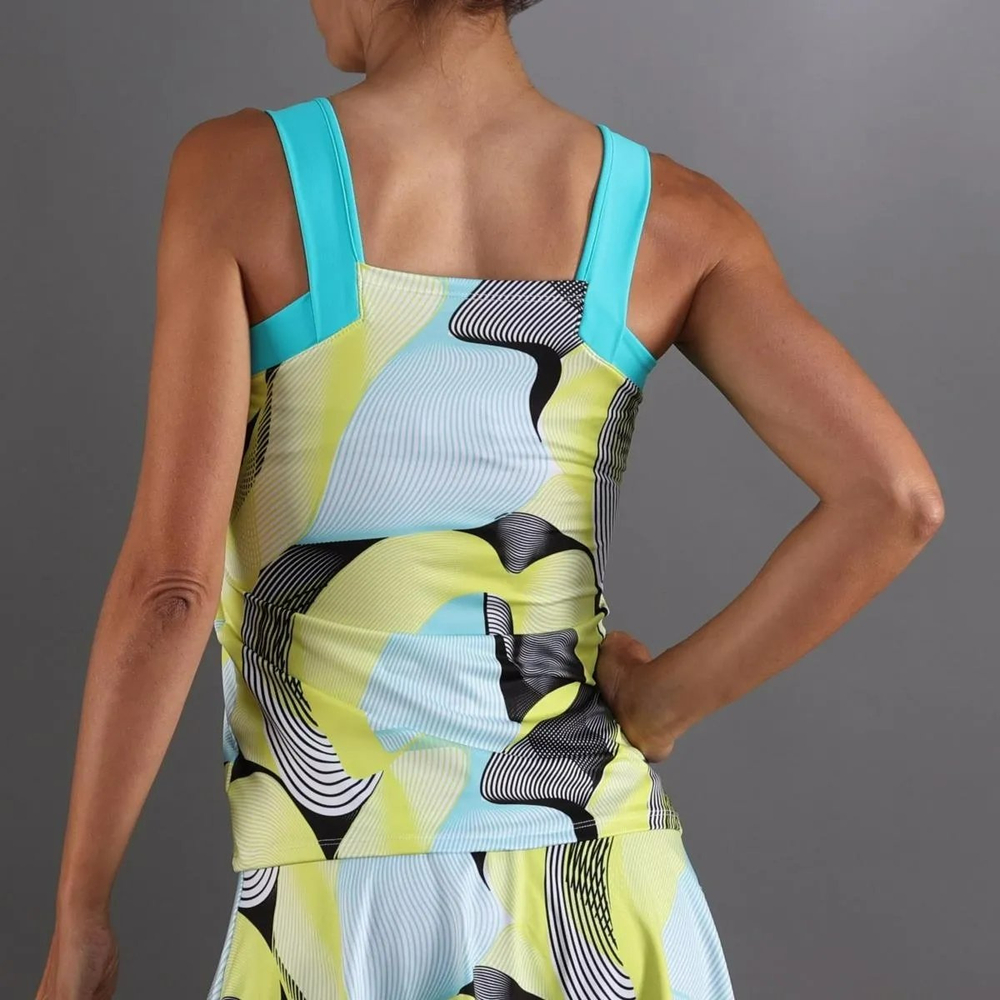 ОДЕЖДА ДЛЯ ТЕННИСА Женская, Майка ENDLESS TOP BREEZE KYNETIC .