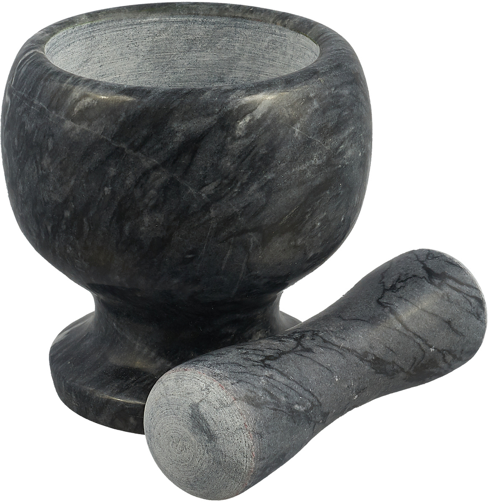 Ступка с пестиком "Mayer & Boch", мрамор, 250 мл. 27543, цвет в ассортименте