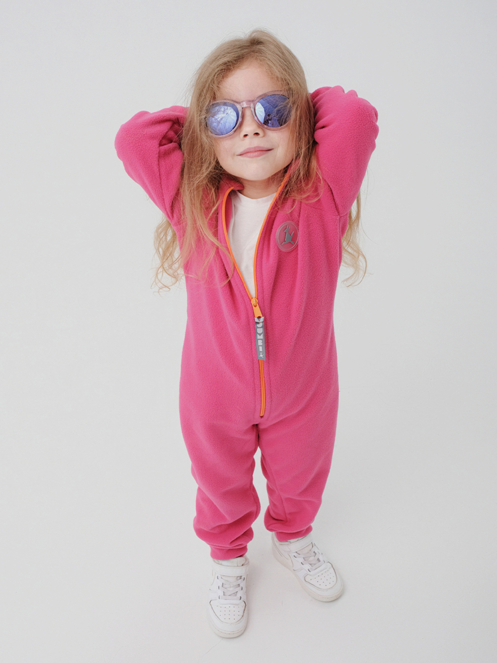 Комбинезон флис-антипиллинг (Фуксия)