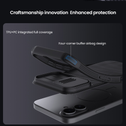 Чехол от Nillkin для iPhone 17, серия CamShield Pro Case (защитная сдвижная шторка для камеры)