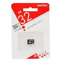 Micro SDHC карта памяти 32ГБ SmartBuy Class 10 UHS-1