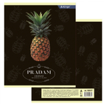 Тетрадь 48л., А5, клетка, Alingar "Enjoy every moment", скрепка, мелованный картон (стандарт), блок офсет, 4 дизайна в пленке т/у