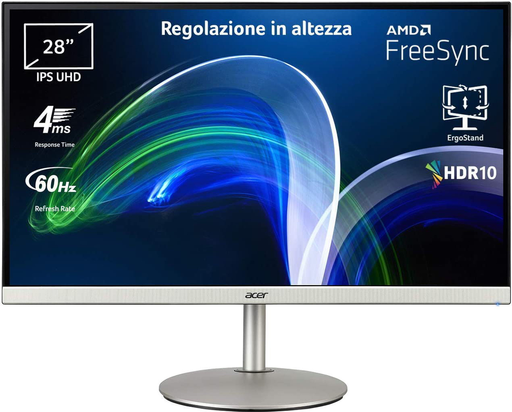 Монитор 27" Acer CB282Ksmiiprx черный