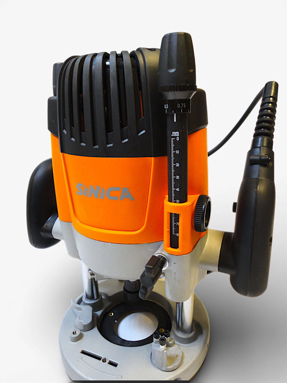Фрезер универсальный, адаптированный для установки в стол, ход фрезы 67мм, 2400 Вт., SINICA