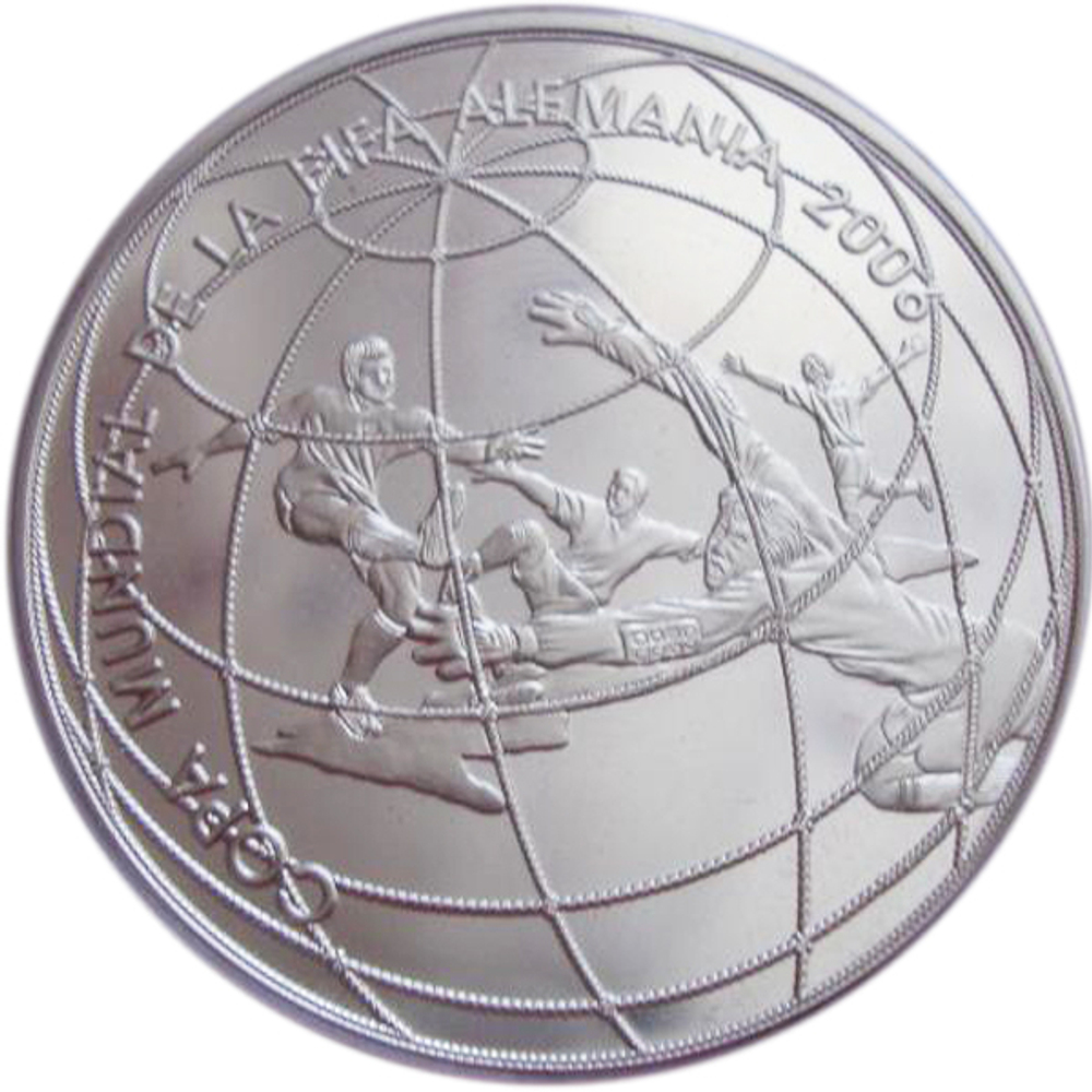 1 соль. Футбол. Чемпионат мира по футболу Германия. 2006 г. Перу. Серебро