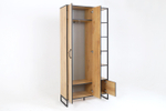 Шкаф Ивару Виртон-2, Дуб крафт золотой