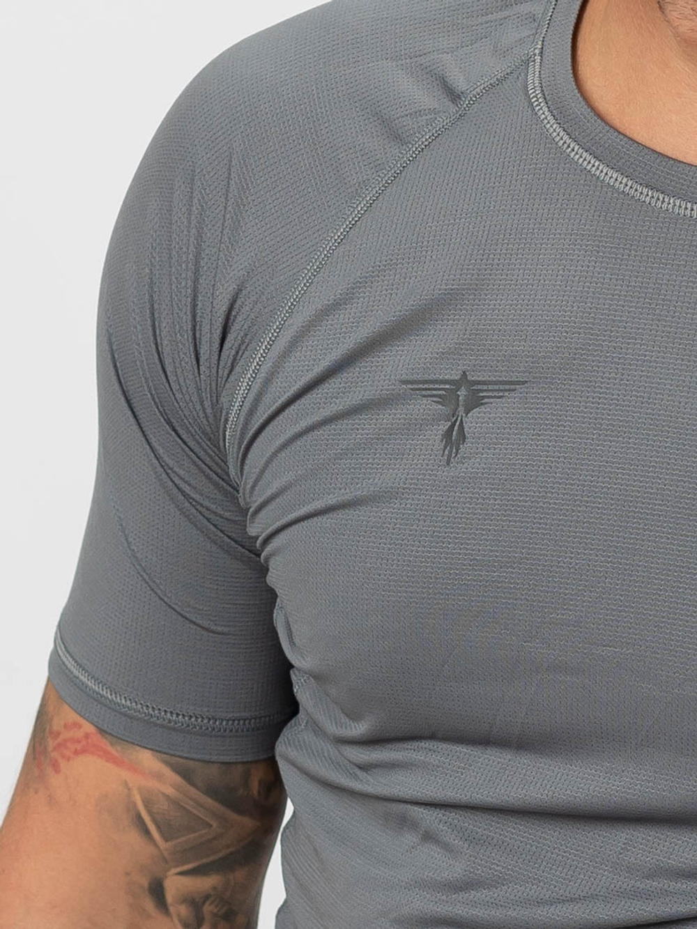 Спортивная футболка DRI FIT реглан TOTEMIC CLO сталь