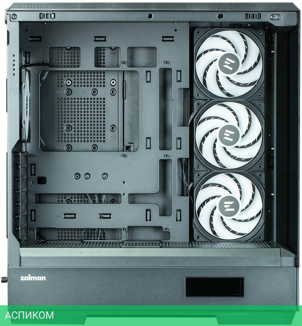Корпус Zalman P50 DS Black без БП