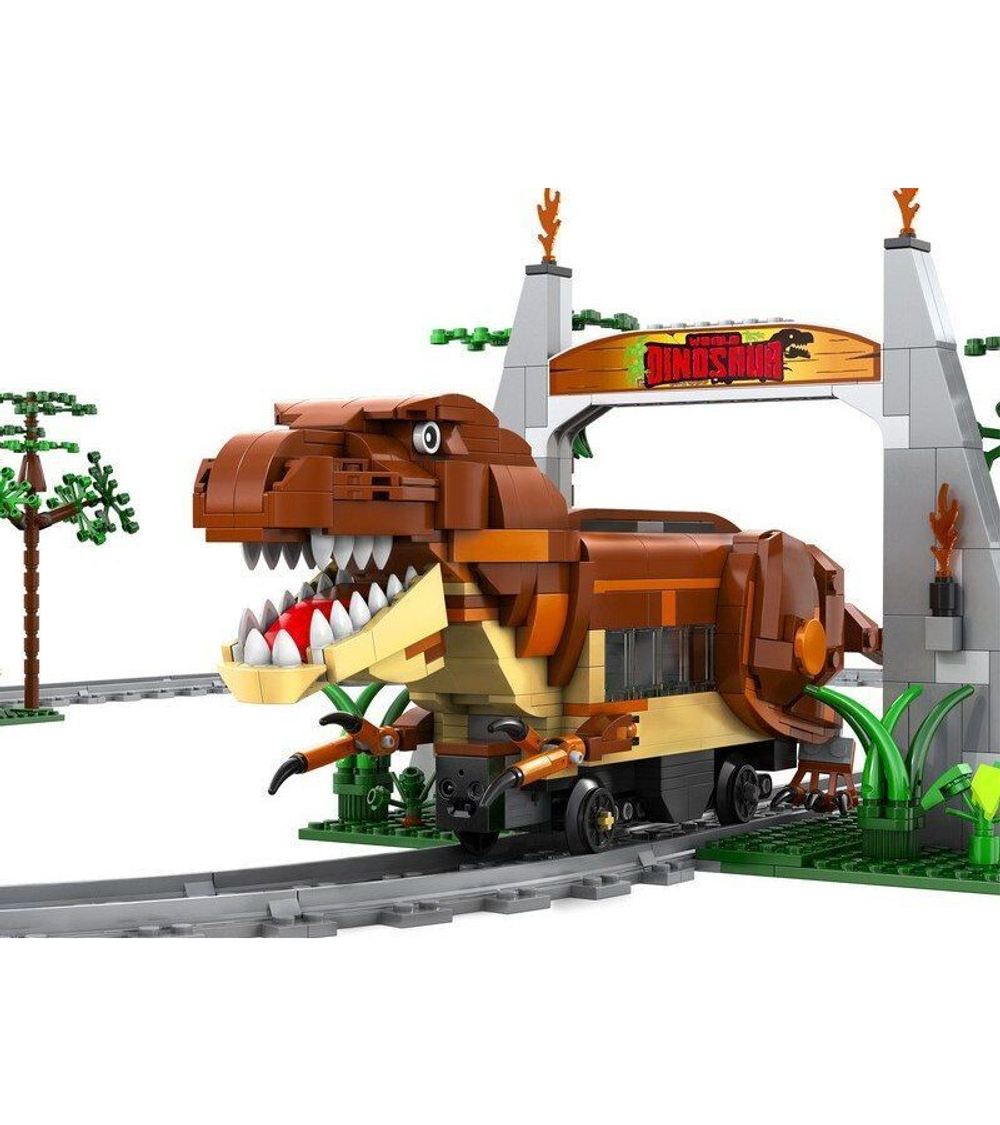 Конструктор CADA поезд-динозавр