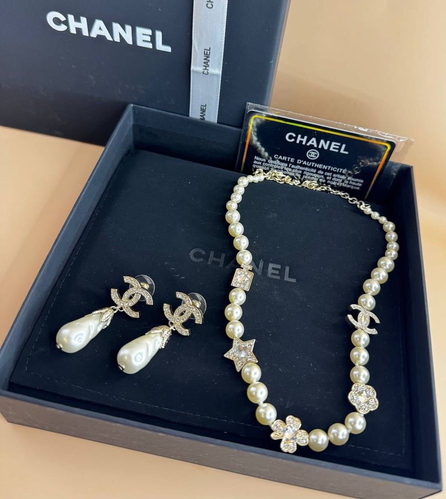 Серьги CHANEL