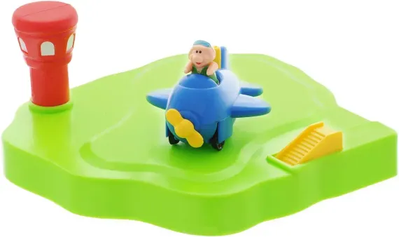Игрушка для ванной Жирафики Аэродром плавающий
