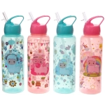 Бутылка питьевая пластиковая 800мл «Милашка», микс цветов