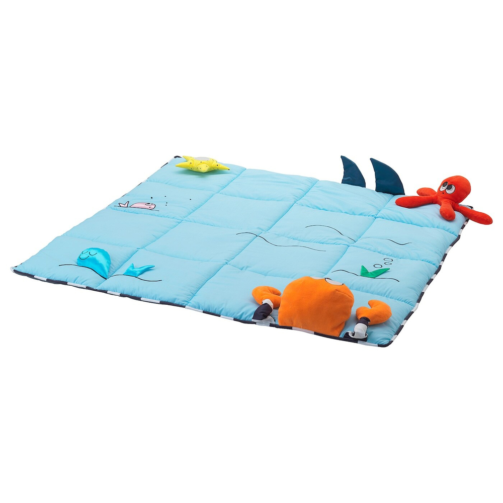 IKEA KLAPPA  (ИКЕА КЛАППА)  -  Игровой коврик, 114x114 см