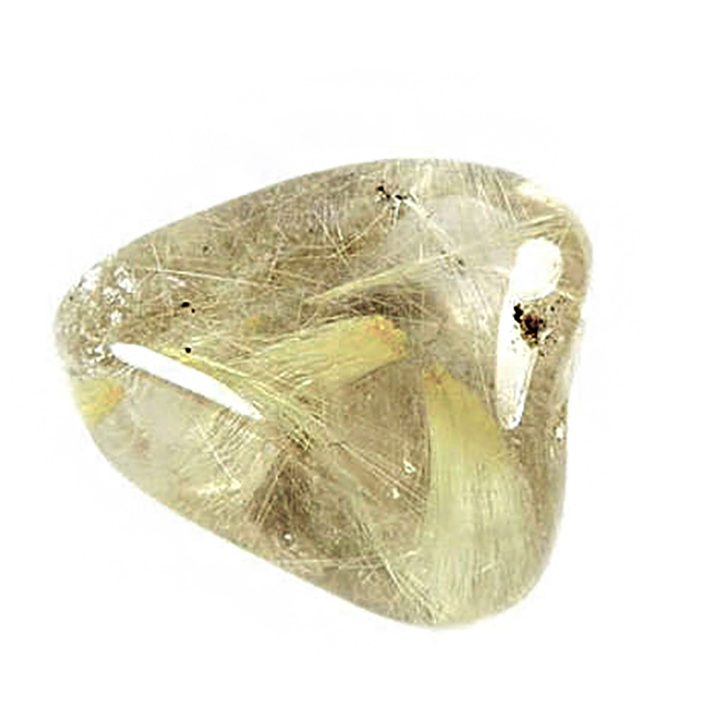 Галтовка кварц-волосатик 8.8гр.