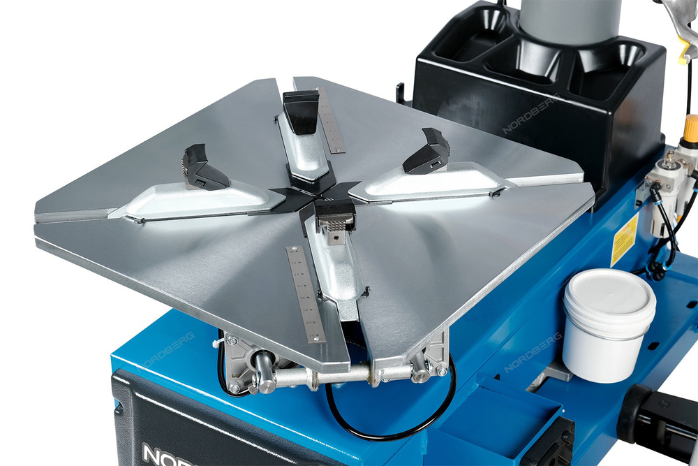 NORDBERG (4639,5) Шиномонтажный полуавтоматический станок 380В, 2 скорости, усиленный отжим (синий)