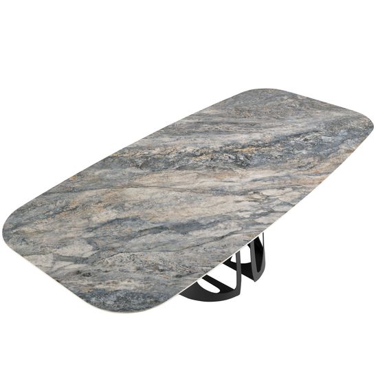 Овальный обеденный стол 1136/DT959 из мраморной керамики Испания 