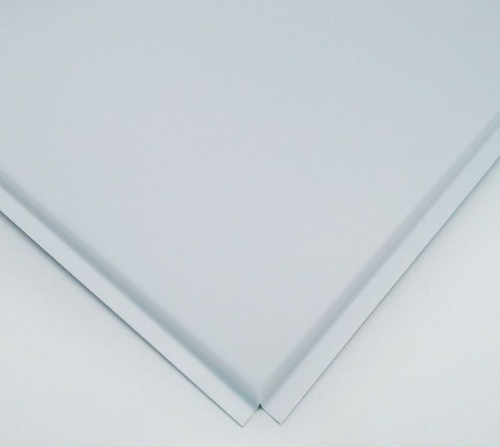 Кассетный подвесной потолок Grand Line Tegular 45 белый Al 595х595 мм