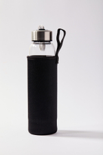 Бутылка с розовым кварцем