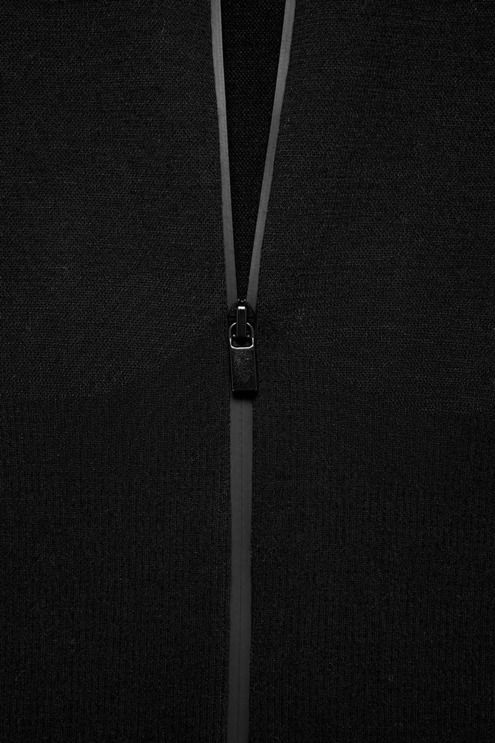 ZARA МЯГКИЙ КОМБИНЕЗОН, ЧЕРНЫЙ