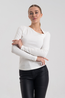 Лонгслив хлопок и вискоза