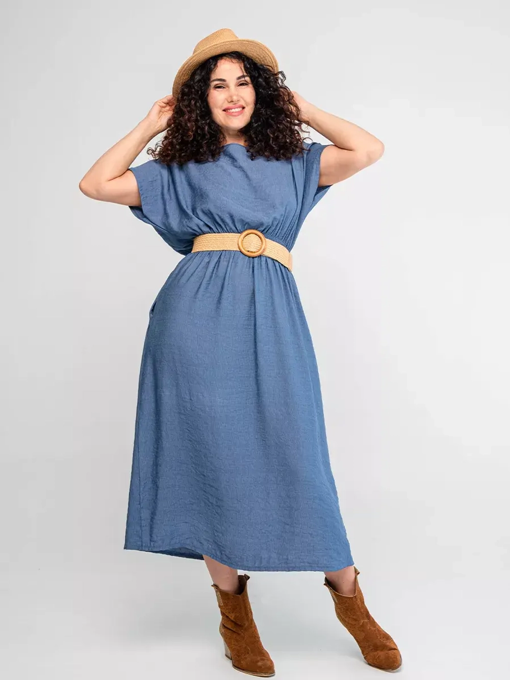 Платье бохо летнее длинное