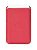 Картхолдер iPhone Leather Wallet MagSafe с лого