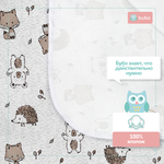 Пеленка текстильная BUBO BABY "SOFT" 100х120 см, кулирная гладь, 2 шт