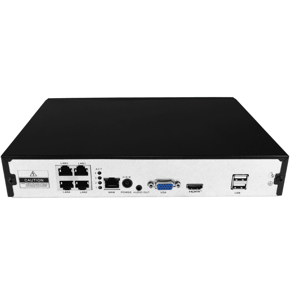 TRASSIR NVR-1104P V2 Видеорегистратор