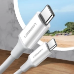 Кабель USB C - USB C, 480Mbps, 3A, QC4.0/PD3.0, 60W, 2m, UGREEN 60520