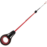 Удочка для зимней рыбалки ПИРС безосевая "Спорт" черно-красная, (упк. 5шт.) (удочка зимняя)