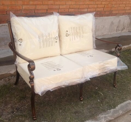 Мебель для отдыха из литого алюминия Venice 7, античная бронза