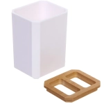 Подставка для зубных щеток «Квадро» белая