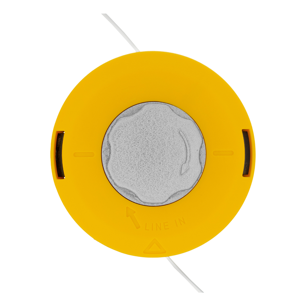 Катушка для мотокосы, полуавтомат.,легкая загрузка лески, гайка M10x1,25, алюм.кнопка Kronwerk