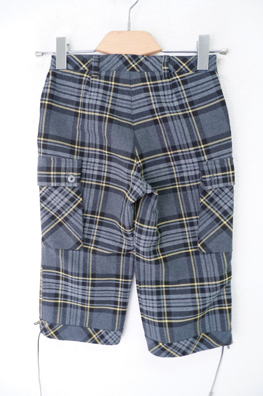 Бриджи в клетку на 10 лет