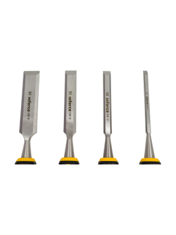 Набор из стамесок Inforce 4 шт., 6, 12, 18, 25 мм 06-15-03