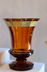 Ваза Moser Gloria Topaz, 35 см