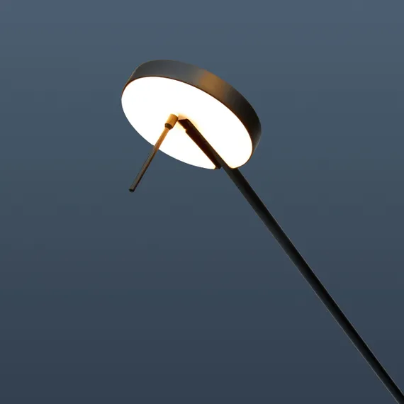 Торшер Norr 165 см, черный