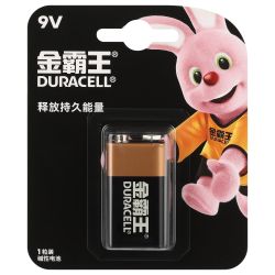 Батарейка Duracell крона алкалиновая 9V 1 шт. 6LR61/9V-1BL Basic (CN)