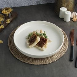 Тарелка с бортом d 25,5 см h3,9 см   Noble [6]