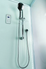 Душевая кабина Esbano Elegancia ES-L115CR 115x85 стекло матовое/профиль белый