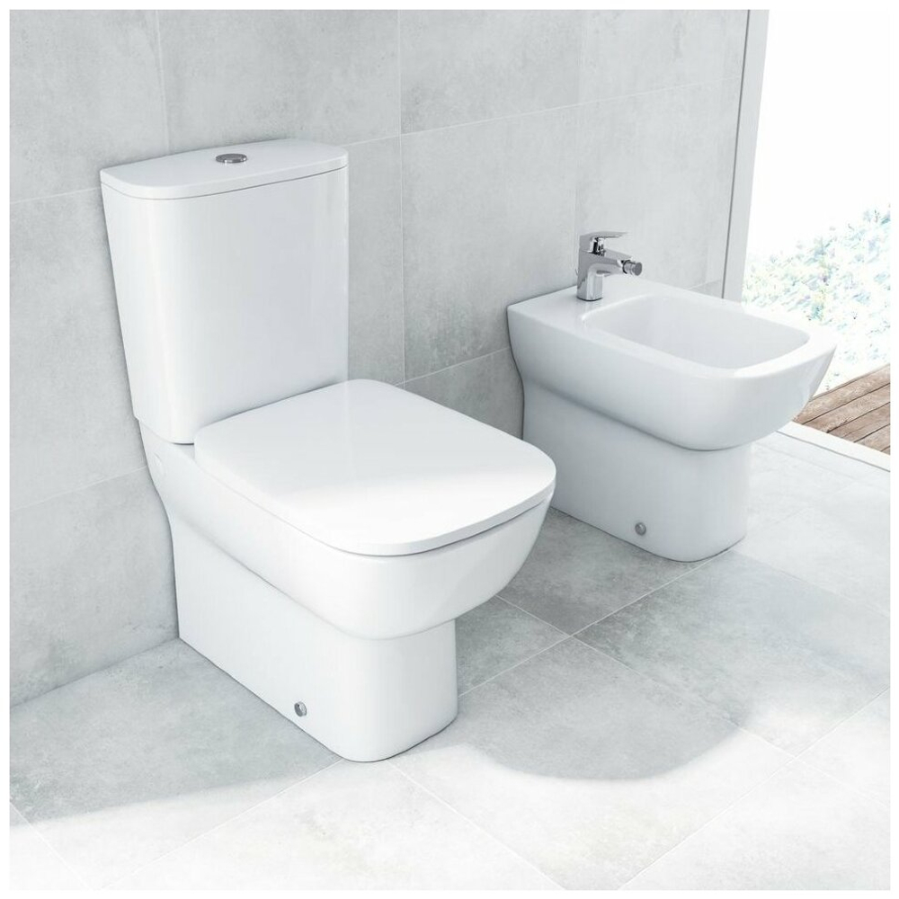 Унитаз-компакт (чаша) Ideal Standart ESEDRA напольный, короткая проекция, глубокий смыв (T282001)