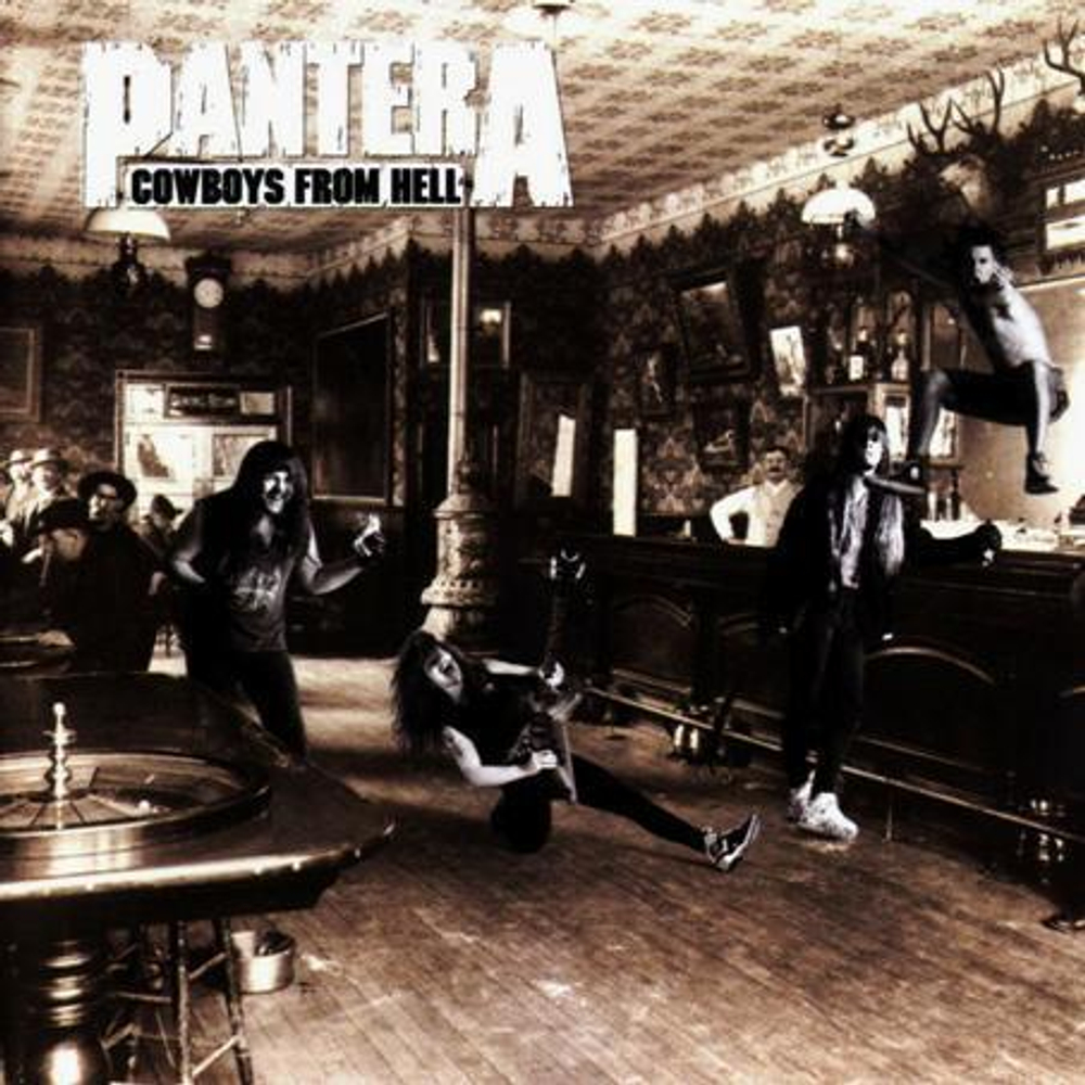 PANTERA - COWBOYS FROM HELL, музыкальный компакт диск