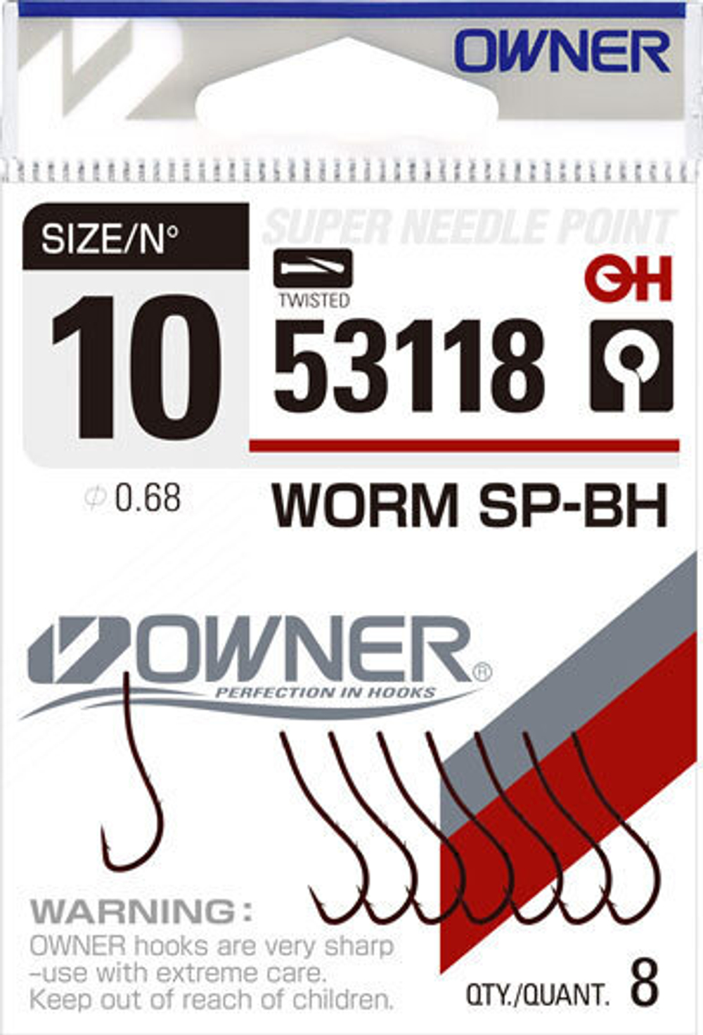 Крючок Owner 53118 №10