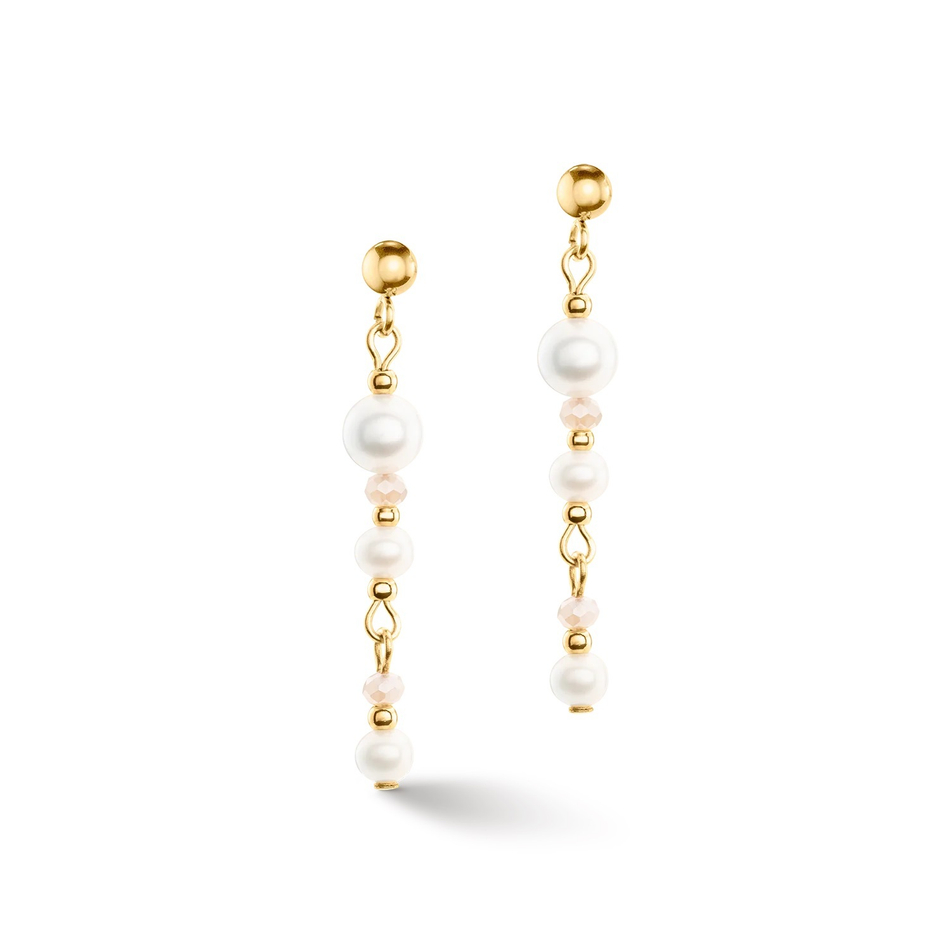 Серьги-пусеты Coeur de Lion White-Gold 1116/21-1416