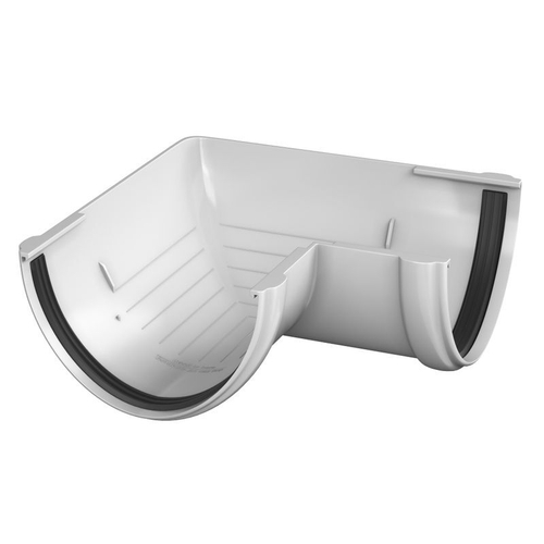 ВЕРАТ угол-3 желоба 90гр. БЕЛЫЙ