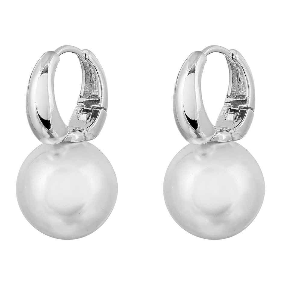 Серьги Fiore Luna WHITE SHELL PEARL ABE06611-04 S